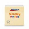 Block de notas sticky 3x3 de 5 colores marca Artesco