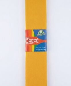 Papel crepé color amarillo 2mts x 50 cm marca mis Pasitos