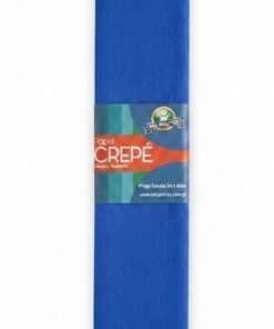 Papel crepé azul 2mts x 50 cm marca mis Pasitos