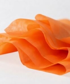 Pliego de papel de china color Anaranjado mandarina Marca Mis Pasitos unidad