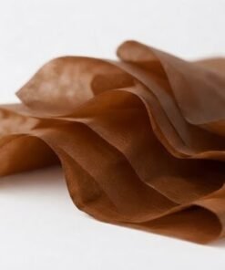 Pliego de papel de china color café Marca Mis Pasitos unidad