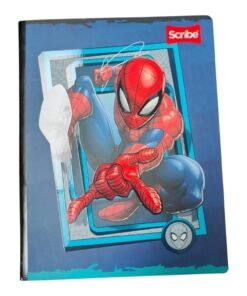 Alternative view of Cuaderno cosido grande Spiderman 100 hojas cuadros 7mm marca Scribe surtido