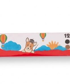 Tempera set de 12 colores 20ml bandeja + pincel