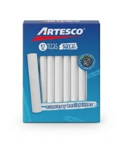 Barrita de yeso delgada color blanco Marca Artesco Unidad