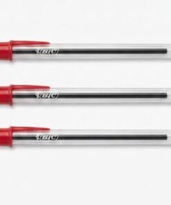 Lapicero de color Rojo Clasico Dura + 1.0 mm Marca Bic Unidad