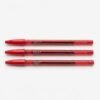 Lapicero color rojo 0.5mm marca Bic unidad