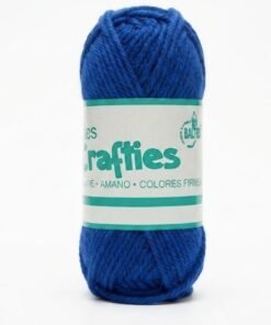 Lana para tejer color azul marca Bretton