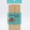 Pinchos medianos de madera medida 20.5 cm 100 unidades