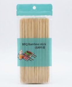 Pinchos medianos de madera medida 20.5 cm 100 unidades