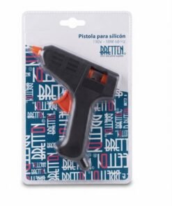 Pistola para silicón barra delgada 110v marca Bretton