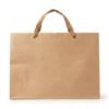 Bolsa para regalo kraft medidas 32cm de ancho 25 cm de alto y 11.5 de fondo
