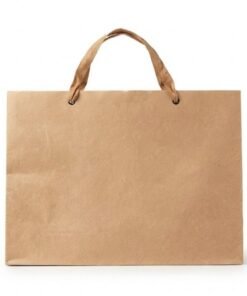 Bolsa para regalo kraft medidas 32cm de ancho 25 cm de alto y 11.5 de fondo