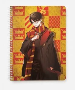 Cuaderno espiral 100 hojas Líneas Harry Potter marca Nottas
