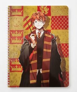 Cuaderno espiral 100 hojas Líneas Ron Weasley marca Nottas