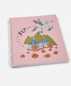 Cuaderno espiral 100 hojas Líneas Fly marca Nottas