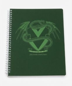 Cuaderno espiral 100 hojas Líneas Malfoy Family marca Nottas