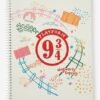 Cuaderno espiral 100 hojas Líneas Platform 9 3/4 marca Nottas
