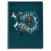 Cuaderno espiral 100 hojas Líneas Expecto Patronum marca Nottas