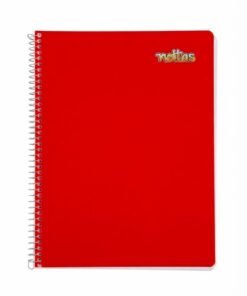 Cuaderno 100 hojas  espiral cuadricula 8mm Marca Nottas