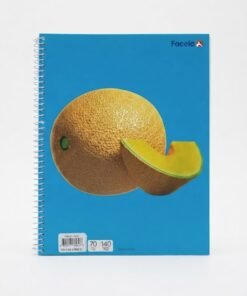 Alternative view of Cuaderno espiral 70 hojas líneas diseño variado marca Facela