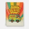 Cuaderno espiral pasta semidura 100 hojas Líneas Scooby-doo marca Pen+gear