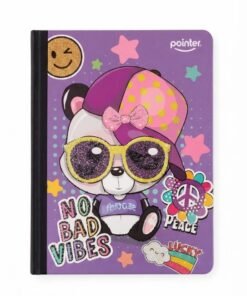 Alternative view of Cuaderno cosido 100 hojas grande cuadricula pasta semi dura Baby animals marca Pointer.