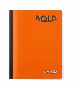 Cuaderno cosido 100 hojas grande líneas pasta semi dura colores surtidos marca Bold - Imagen 5