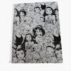 Cuaderno espiral 100 hojas Líneas princesa blanco y negro marca Nottas