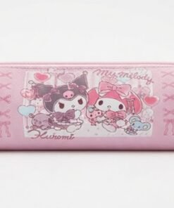 Alternative view of Estuche para lápices plástico kuromi morado y rosado