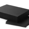 Hojas de papel bond tamaño carta color negro 10 hojas