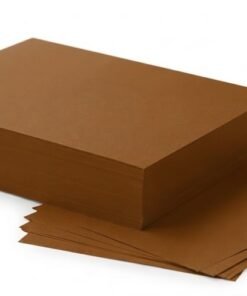 Hojas de papel bond tamaño carta color café 10 hojas