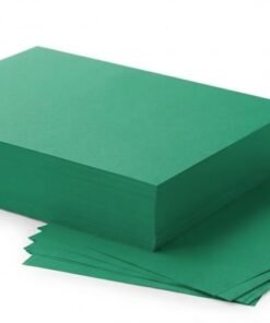 Hojas de papel bond tamaño carta color verde 10 Hojas