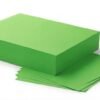 Hojas de papel bond tamaño carta color verde claro 10 Hojas