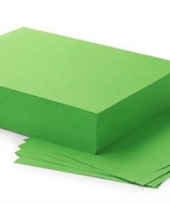 Hojas de papel bond tamaño carta color verde claro 10 Hojas