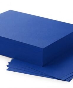 Hojas de papel bond tamaño carta color azul 10 Hojas
