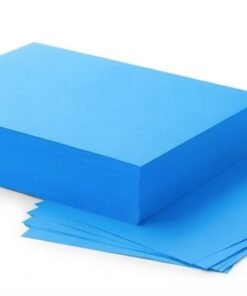 Hojas de papel bond tamaño carta color sky blue 10 Hojas