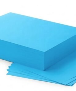 Hojas de papel bond tamaño carta color Baby blue 10 Hojas
