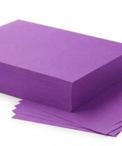 Hojas de papel bond tamaño carta color Morado 10 Hojas