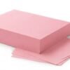 Hojas de papel bond tamaño carta color Rosado baby 10 Hojas