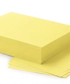 Hojas de papel bond tamaño carta color mantequilla 10 Hojas