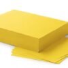 Hojas de papel bond tamaño carta color amarillo huevo 10 Hojas