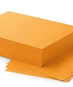 Hojas de papel bond tamaño carta color ámbar 10 Hojas