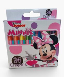 Crayones de cera Minnie Mouse Marca Bendon