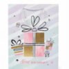 Bolsa de regalo happy birthday grande colores pastel varios diseños medidas 41x30x12 cm